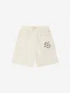 Kenzo Cartoon-print Drawstring Track Shorts In Ivory