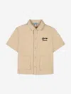 Kenzo Boys Sunflowers Shirt In Neutral