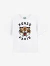 Kenzo Boys Tiger T-shirt In White