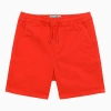 KENZO BRIGHT RED COTTON SHORTS