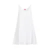 Kenzo Broderie Anglaise Mini Dress In White