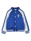 Kenzo Bubble Tiger Bomber Jacket In Blue