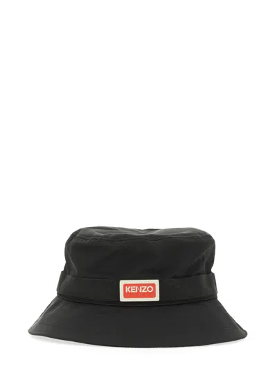 KENZO BUCKET HAT WITH LOGO