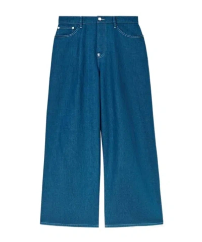Kenzo Buggy Jeans In Blue