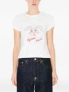 Kenzo Bunny-print T-shirt In White
