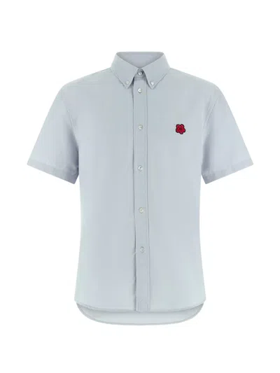 Kenzo Polo Ralph Lauren Oxford Cotton Shirt In Blue