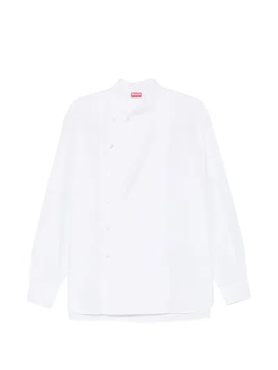 Kenzo Buttoned Shirt In White