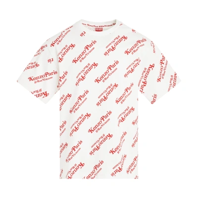 Kenzo By Verdy All-over Logo T-shirt In White