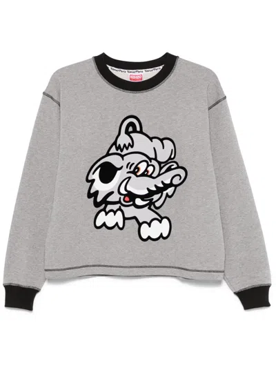 Kenzo ' By Verdy' Sweatshirt In Grey