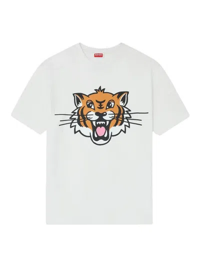 Kenzo T-shirt With Print In Nero