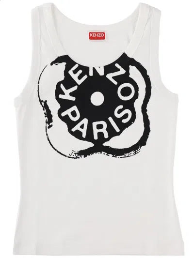 Kenzo Gots Boke Flower 2.0 Tank Top In White