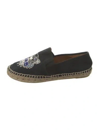 Pre-owned Kenzo Canvas Graphic Print Espadrilles In Multi