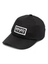 Kenzo Embroidered-logo Baseball Cap In Black