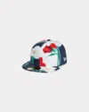 Kenzo New Era Cap Archive Rose Pattern In Multi