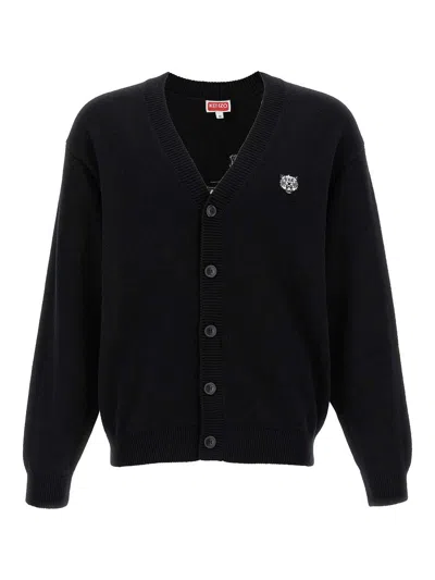 Kenzo Cardigan In Black