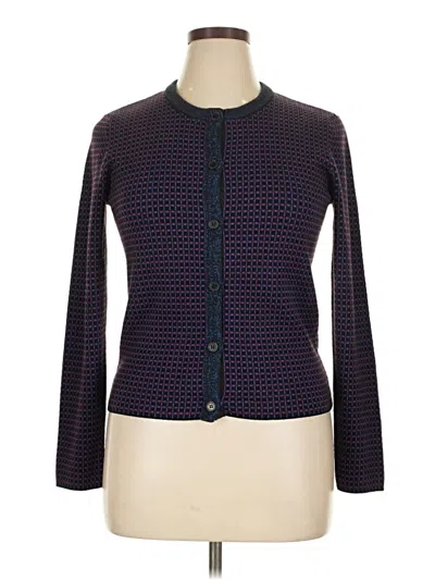 Pre-owned Kenzo Cardigan Sweater In Blue