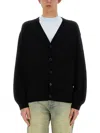 Kenzo Men's Cardigan With Embroidered Tiger Academy