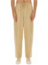 Kenzo Cargo Jogging Pants In Beige