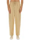 Kenzo Cargo Jogging Pants In Beige