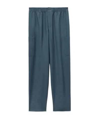 Kenzo Cargo Jogpants In Blue