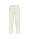 Kenzo Cargo Monkey Straight-leg Jeans In Neutral