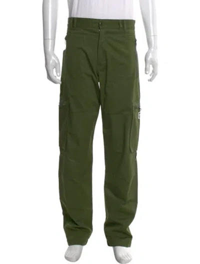 Pre-owned Kenzo Cargo Pants In Green