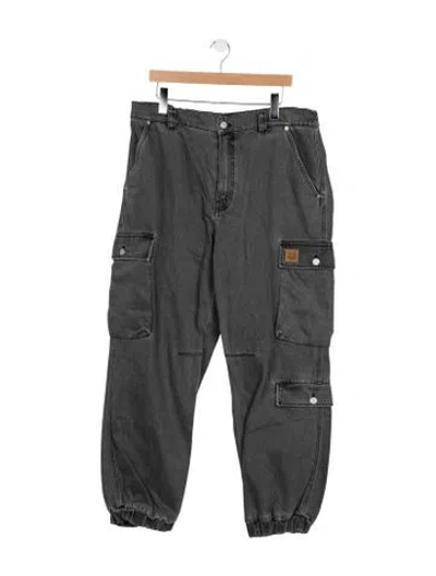 Pre-owned Kenzo Cargo Pants W/ Tags In Grey