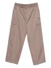 Kenzo Comfortable Trousers Featuring Multiple Pockets In Brown