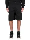 Kenzo Cargo Workwear Shorts In Black