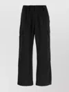 Kenzo Cargo Pant In Nylon-polyester Blend In Black