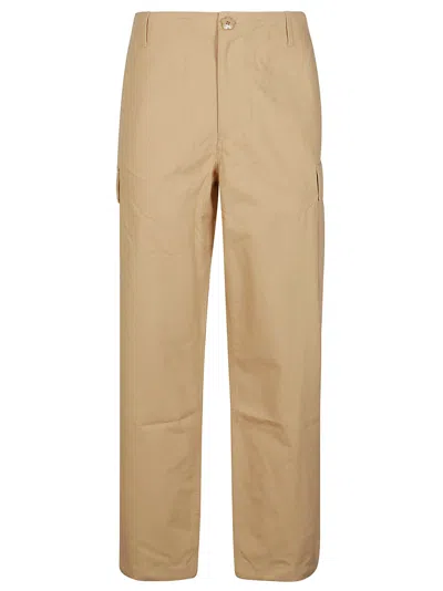 KENZO BEIGE COTTON CARGO PANT