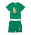 Kenzo Baby Boys Kotora Short Set In Green