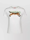 KENZO CASUAL TIGER EMBROIDERED T-SHIRT