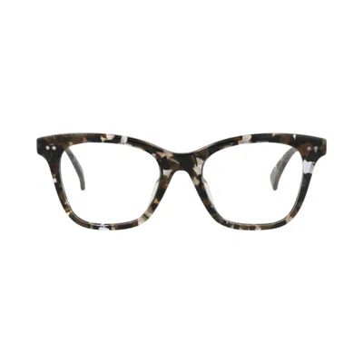Pre-owned Kenzo Cat Eye-frame Acetate Optical Frames 'havana/transparent' | Brown | Men's Size Onesize