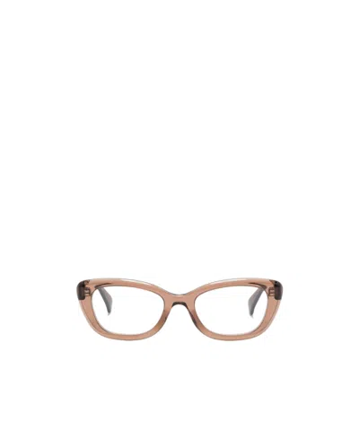 Kenzo Cat-eye Frame Flat Mirror In Nude