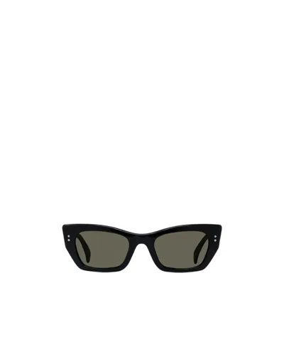 Kenzo Cat-eye Frame Sunglasses In Black