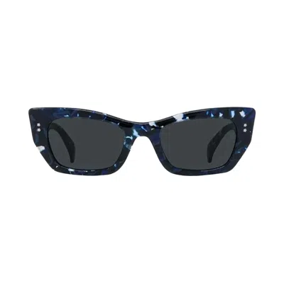 Pre-owned Kenzo Cat Eye Sunglasses 'blue/green' | Men's Size Onesize