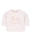 Kenzo Cat-print Two-piece Set In Pink