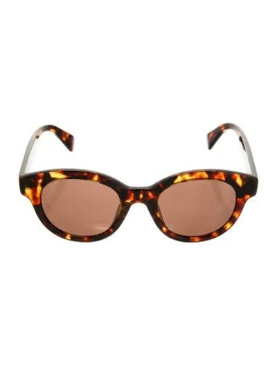 Pre-owned Kenzo Cat-eye Tinted Sunglasses W/ Tags In Brown