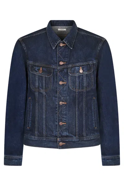 Kenzo Celine Denim Jacket In Blue