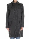 Kenzo Black Hyper Parka Jacket In Negro