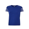 Kenzo Chic Blue Cotton Tee For Everyday Elegance In Blue