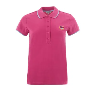 Kenzo Chic Pink Cotton Polo For Women