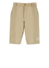 Kenzo Chino Bermuda In Neutrals
