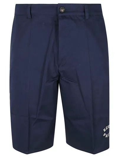 Kenzo Chino Shorts In Navy