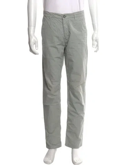 Pre-owned Kenzo Chinos In Gray
