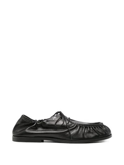 Kenzo Citygram Derby Shoes In Black