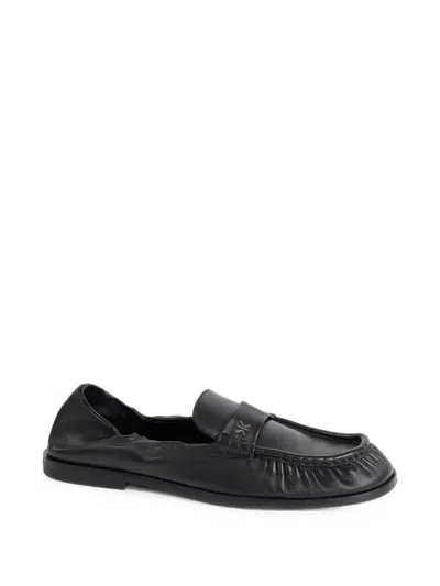 Kenzo Citygram Double K Loafers In Black