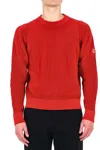 Kenzo Red Knitted Regular Sweaters In Red