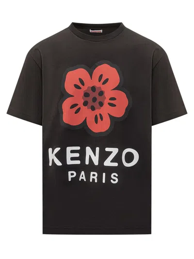 Kenzo Classic T-shirt In Brown